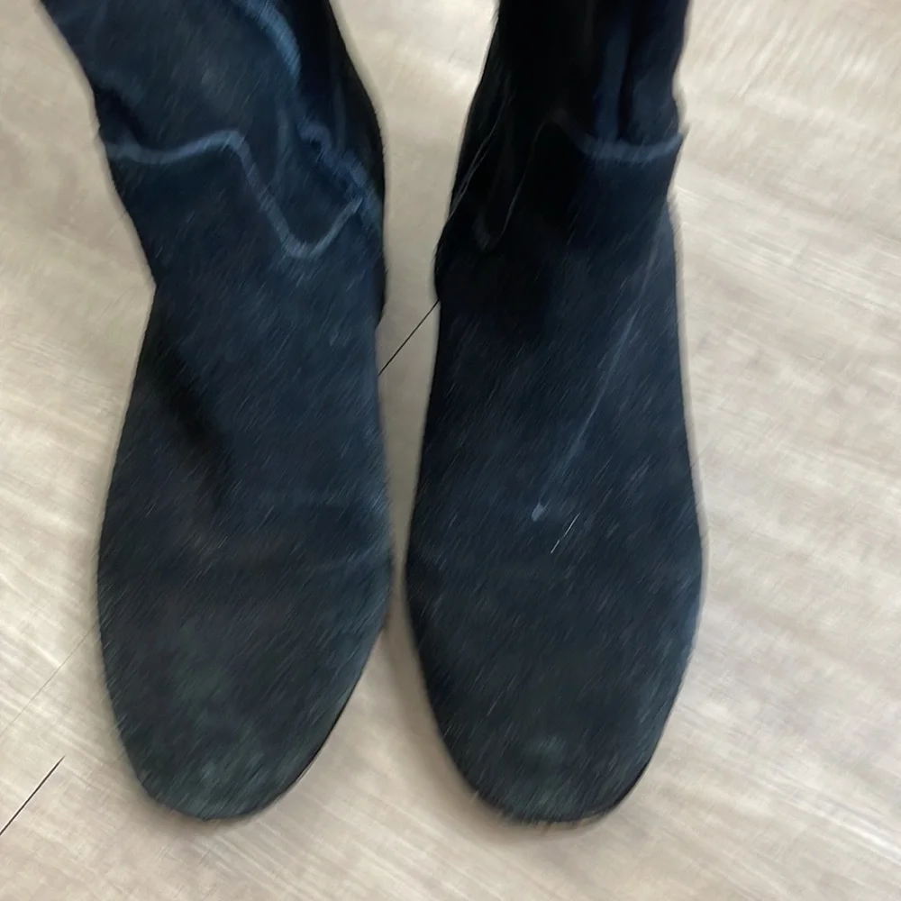Steve Madden Black Suede Tyga Boots